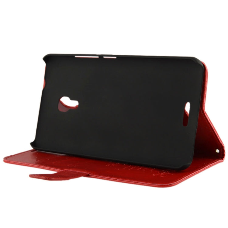 Fine Sheepskin Texture Flip Leather Case with Credit Card Slots & Holder for Huawei Ascend Mate 2