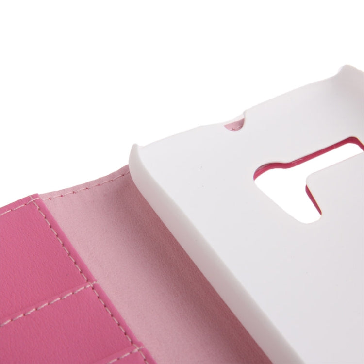 Litchi Texture Leather Case with Credit Card Slots & Holder for Motorola Moto G / XT937C / XT1028