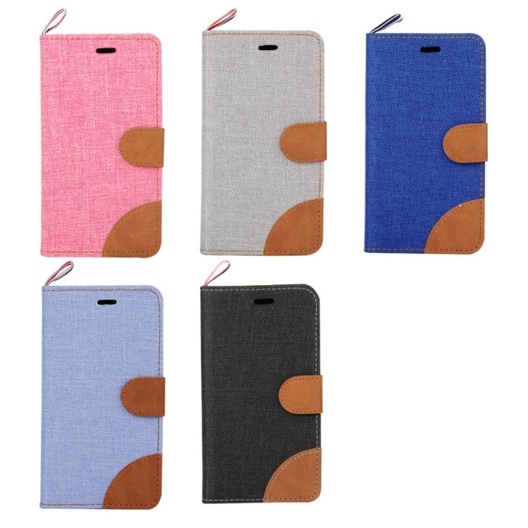 Denim Texture Horizontal Flip Leather Case with Card Slots & Holder & Lanyard for Sony Xperia Z3 Compact / Z3 mini