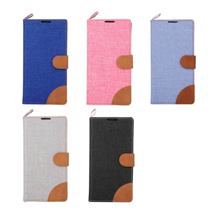Denim Texture Horizontal Flip Leather Case with Card Slots & Holder & Lanyard for Sony Xperia Z1 / L39H