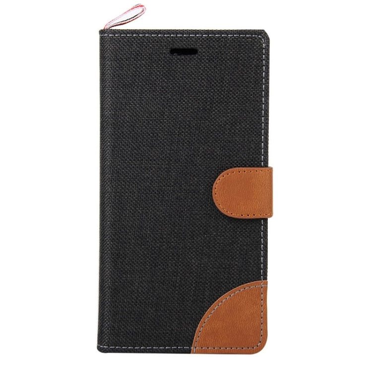 Denim Texture Horizontal Flip Leather Case with Card Slots & Holder & Lanyard for Sony Xperia Z3