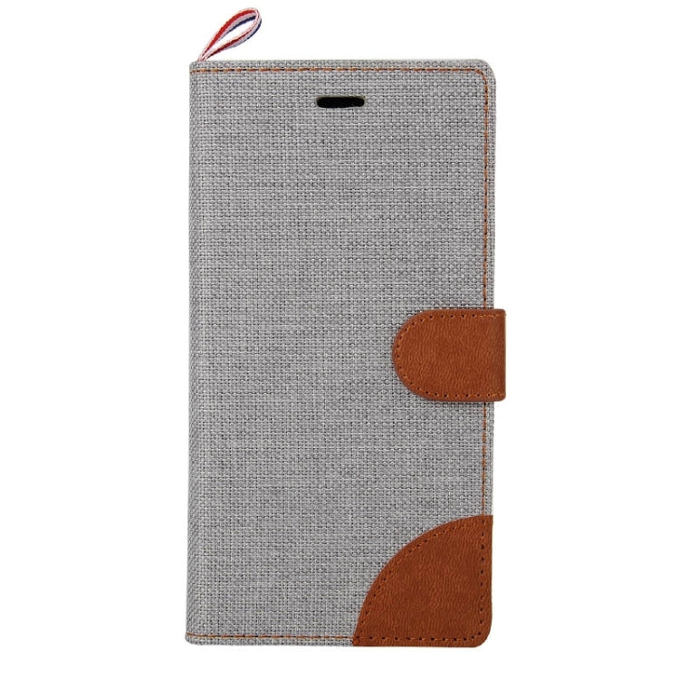 Denim Texture Horizontal Flip Leather Case with Card Slots & Holder & Lanyard for Sony Xperia Z3