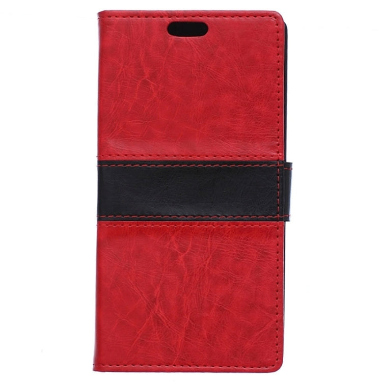For HTC Desire 510 Crazy Horse Texture Color Matching Flip Leather Case with Holder & Card Slots & Wallet