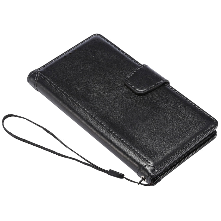 Crazy Horse Texture Horizontal Flip Magnetic Snap Leather Case with Adjustable Holder & Card Slots & Photo Frame & Wallet & Lanyard for Google Nexus 6P