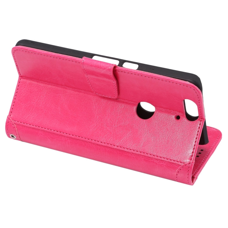 Crazy Horse Texture Horizontal Flip Magnetic Snap Leather Case with Adjustable Holder & Card Slots & Photo Frame & Wallet & Lanyard for Google Nexus 6P