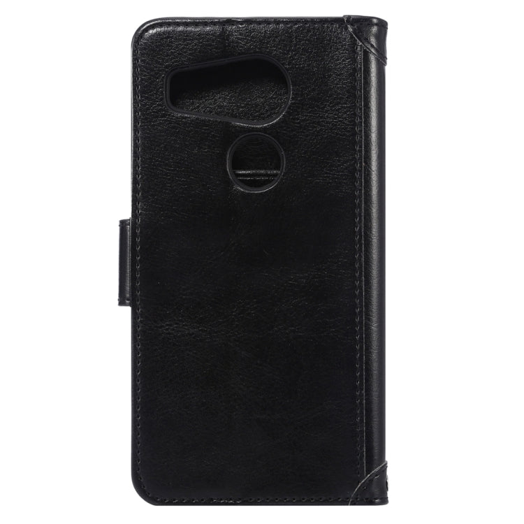 Crazy Horse Texture Horizontal Flip Magnetic Snap Leather Case with Adjustable Holder & Card Slots & Photo Frame & Wallet & Lanyard for Google Nexus 5X