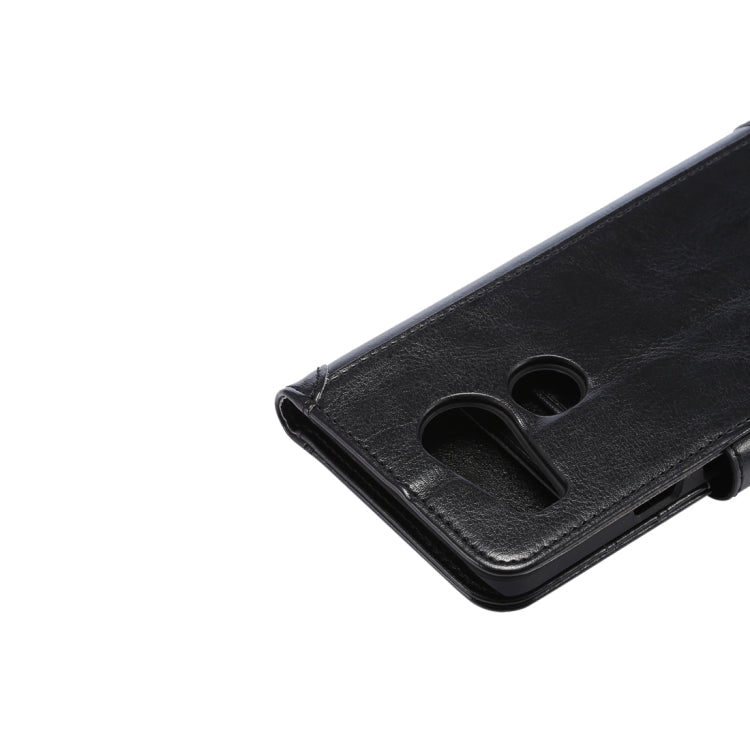 Crazy Horse Texture Horizontal Flip Magnetic Snap Leather Case with Adjustable Holder & Card Slots & Photo Frame & Wallet & Lanyard for Google Nexus 5X