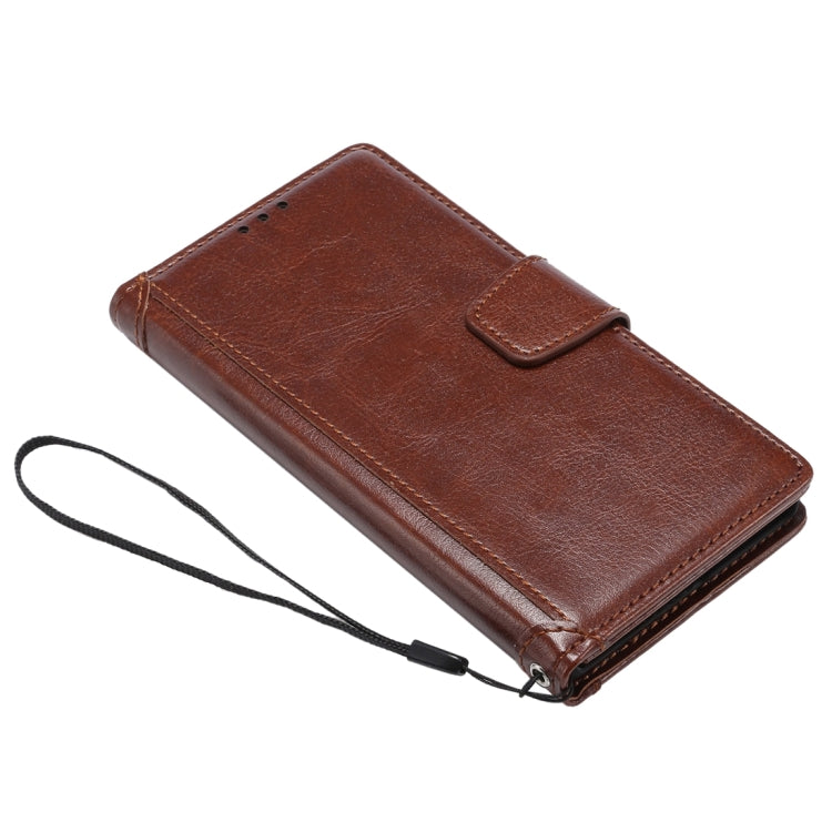 Crazy Horse Texture Horizontal Flip Magnetic Snap Leather Case with Adjustable Holder & Card Slots & Photo Frame & Wallet & Lanyard for Google Nexus 5X