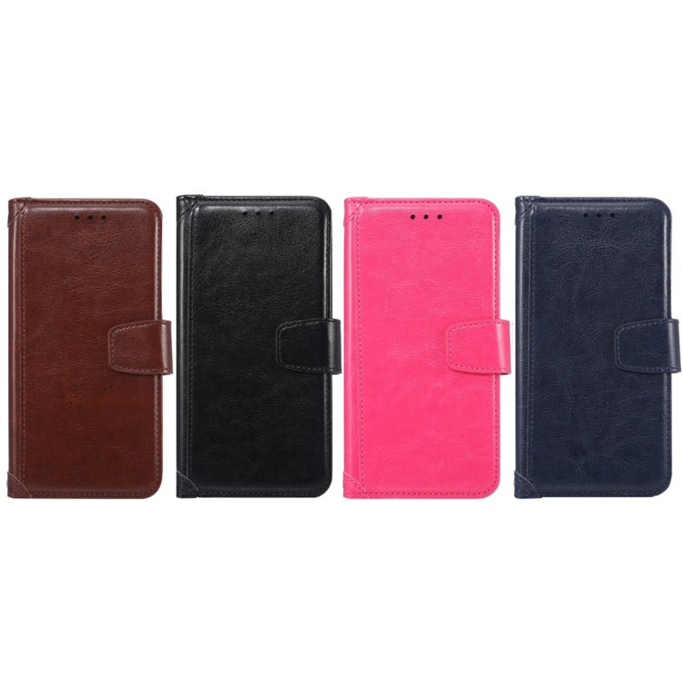 Crazy Horse Texture Horizontal Flip Magnetic Snap Leather Case with Adjustable Holder & Card Slots & Photo Frame & Wallet & Lanyard for Google Nexus 5X