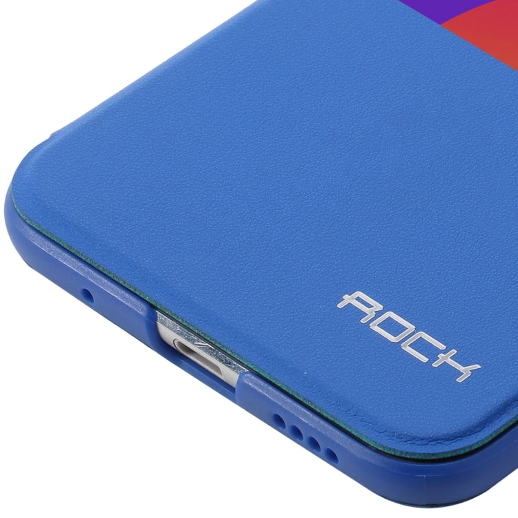 Rock Touch Series Fashionable Business Style Horizontal Flip Leather Case with Intelligent Window and Sleep / Wake-up Function for Meizu MX5