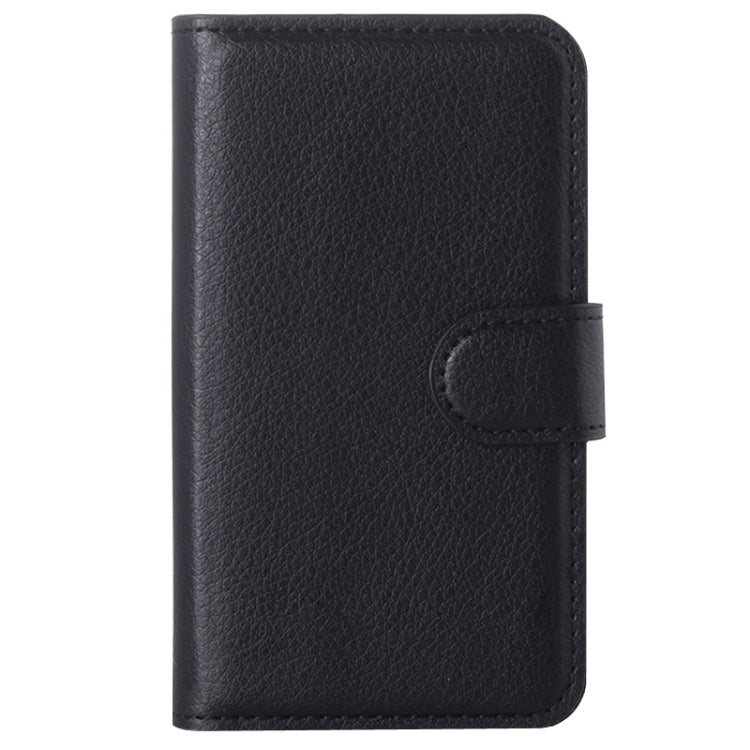 Litchi Texture Flip Leather Case with Holder & Card Slots & Wallet for Lenovo A369