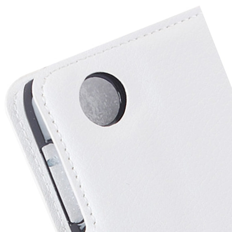 Litchi Texture Flip Leather Case with Holder & Card Slots & Wallet for Lenovo A369