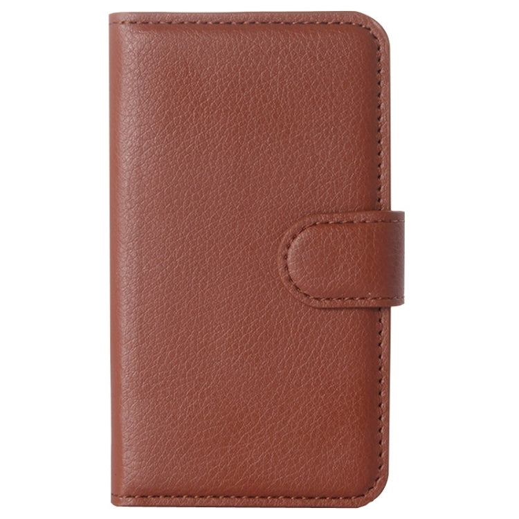 Litchi Texture Flip Leather Case with Holder & Card Slots & Wallet for Lenovo A369