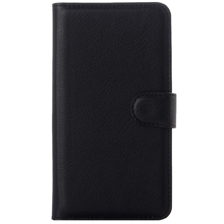 Litchi Texture Flip Leather Case with Holder & Card Slots & Wallet for Lenovo A590