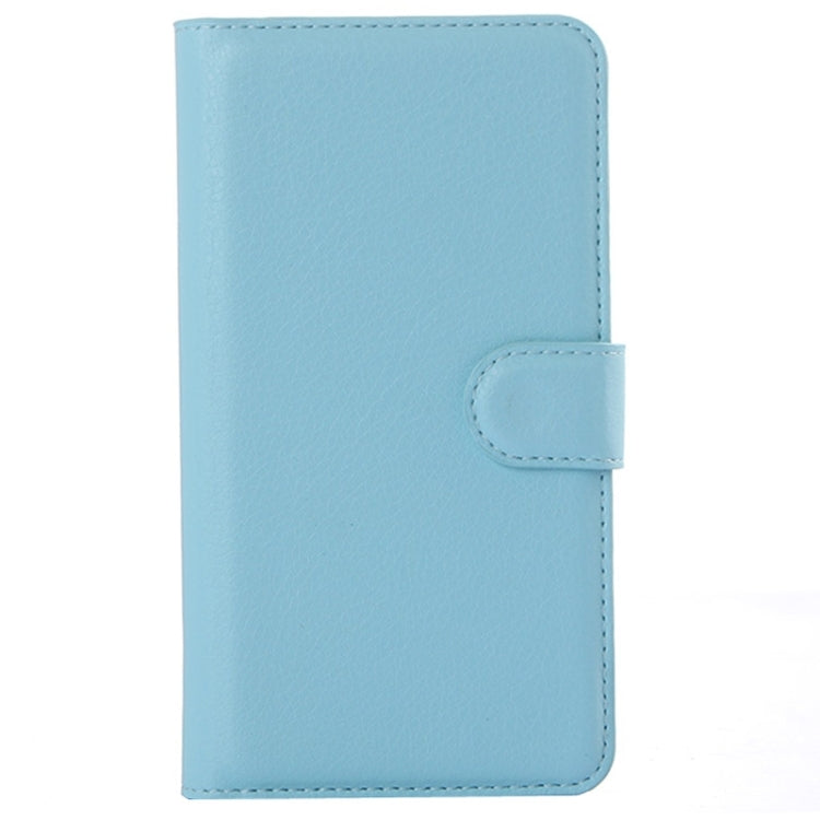 Litchi Texture Flip Leather Case with Holder & Card Slots & Wallet for Lenovo A590
