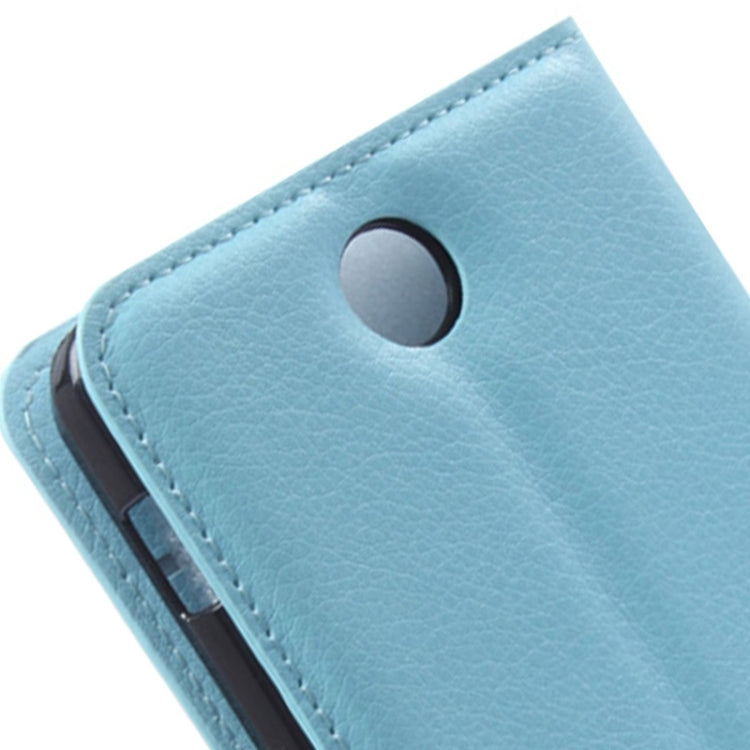 Litchi Texture Flip Leather Case with Holder & Card Slots & Wallet for Lenovo A590