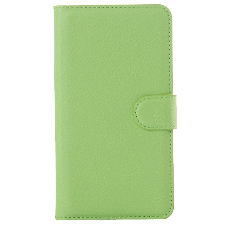 Litchi Texture Flip Leather Case with Holder & Card Slots & Wallet for Lenovo A850