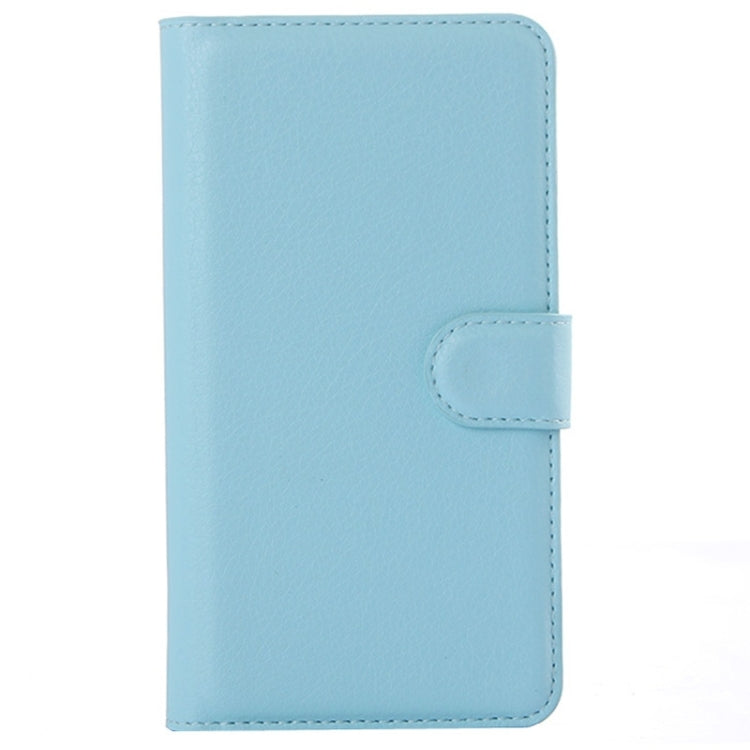 Litchi Texture Flip Leather Case with Holder & Card Slots & Wallet for Lenovo A850
