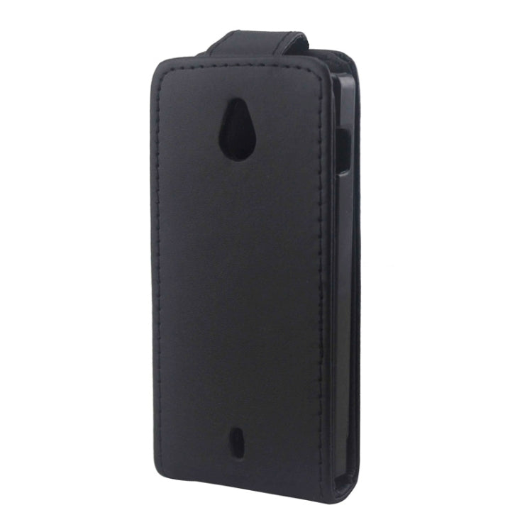 Vertical Flip Leather Case for Sony MT27i / Xperia Sola(Black)