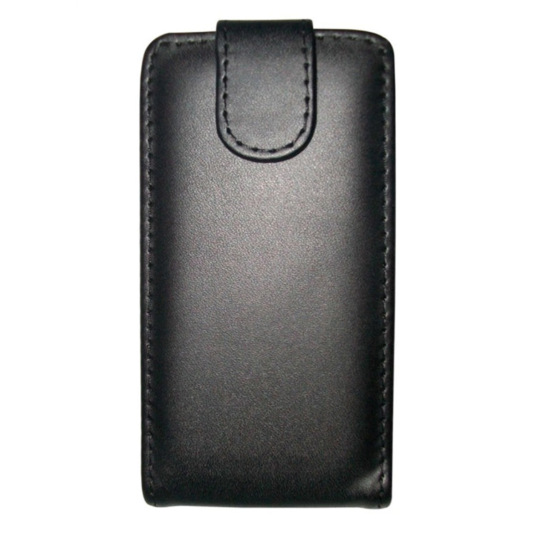 Vertical Flip Leather Case for Sony LT22i (Xperia P)(Black)