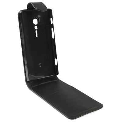 Vertical Flip Holster for Sony Xperia ion LT28i (Black)