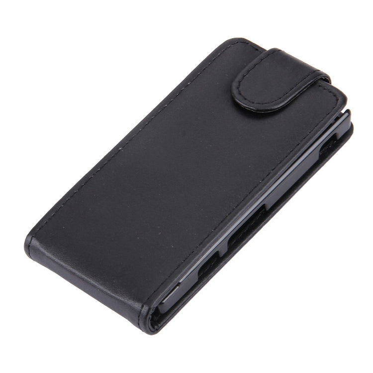 Vertical Flip Holster for Sony Xperia Sola / MT27i(Black)