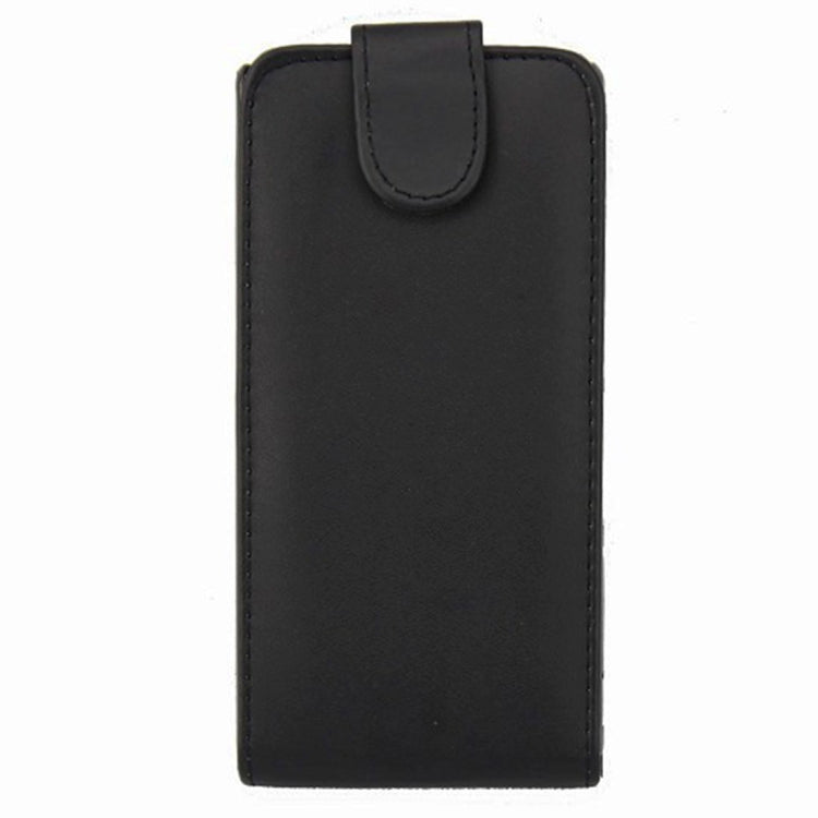 Vertical Flip Soft Leather Case for Sony Xperia Z / Yuga C6603(Black)