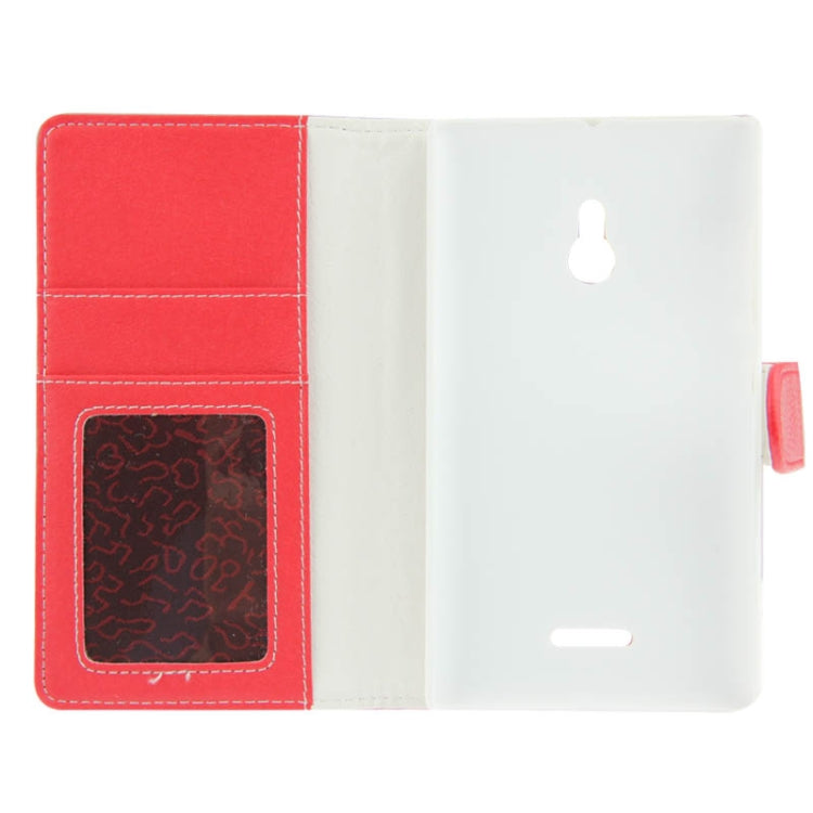 Litchi Texture Flip Leather Case with Card Slots & Holder for Nokia XL