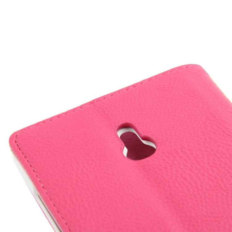 Litchi Texture Flip Leather Case with Card Slots & Holder for Nokia XL