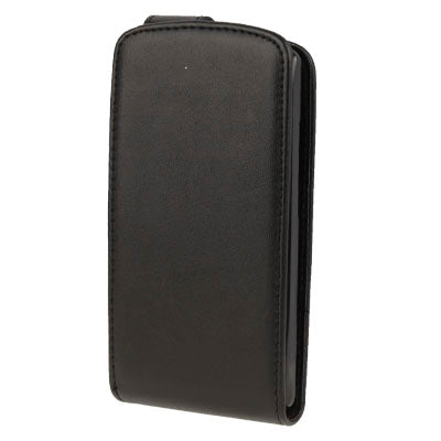 Vertical Flip Soft Leather Case for Sony MT25i / Xperia neo L (Black)