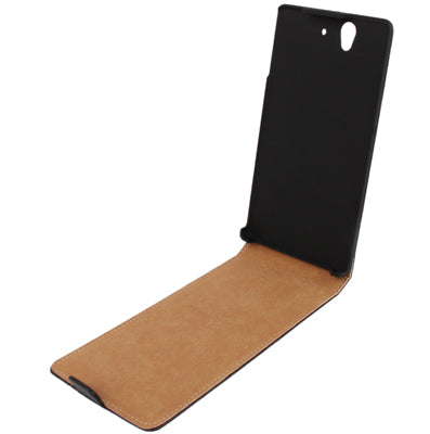 Vertical Flip Leather Case for Sony Xperia Z / L36H / Yuga C6603