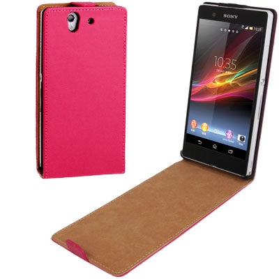Vertical Flip Leather Case for Sony Xperia Z / L36H / Yuga C6603