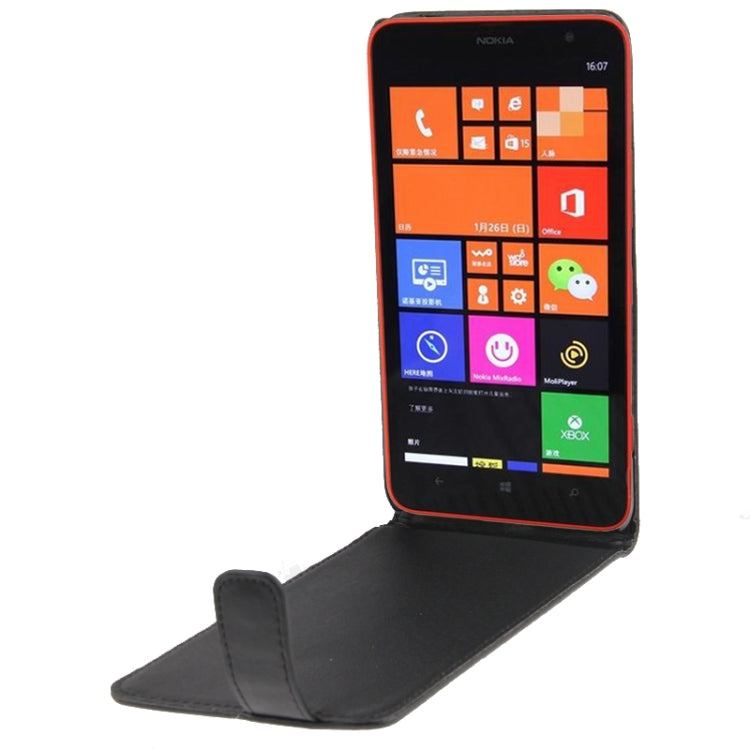 Vertical Flip Leather Case for Nokia Lumia 1320 / Batman (Black)