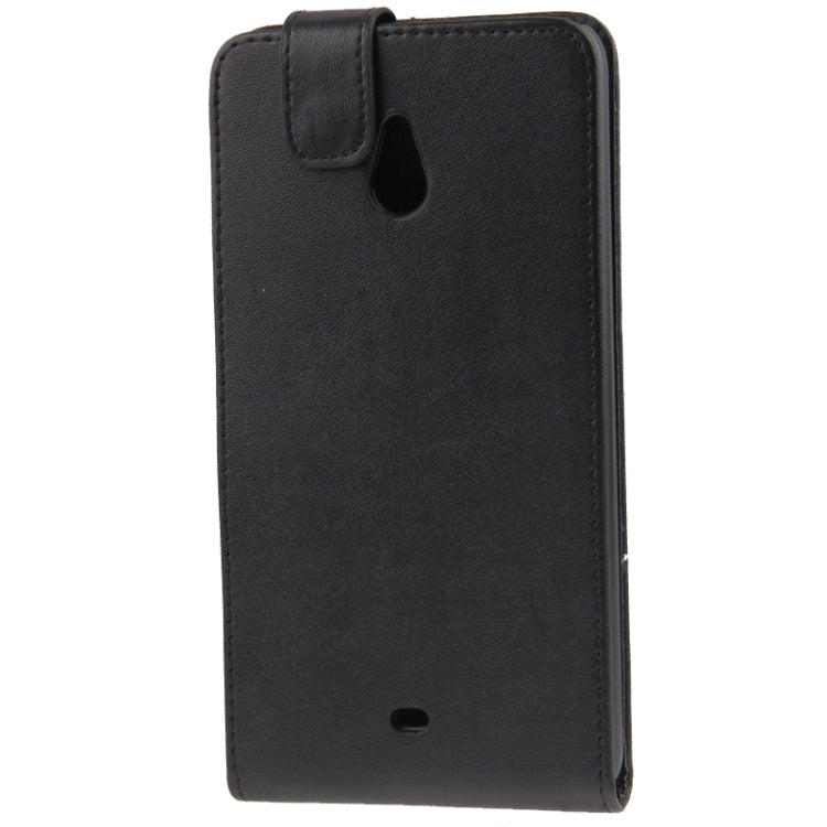 Vertical Flip Leather Case for Nokia Lumia 1320 / Batman (Black)