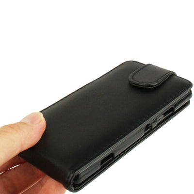 Vertical Flip Leather Case for Sony Xperia SP / M35h (Black)