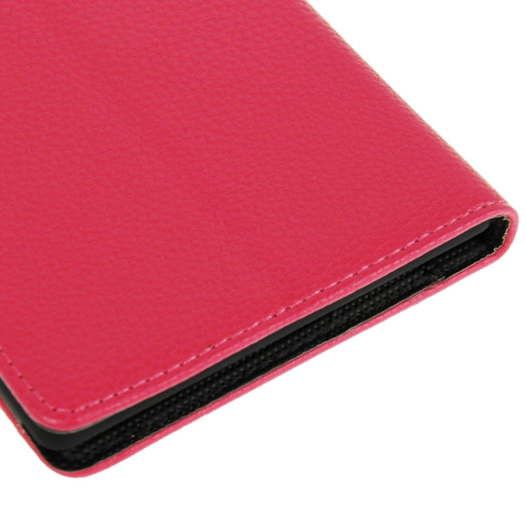 Litchi Flip Leather Case with Credit Card Slots & Holder for Sony Xperia Z Ultra / XL39h