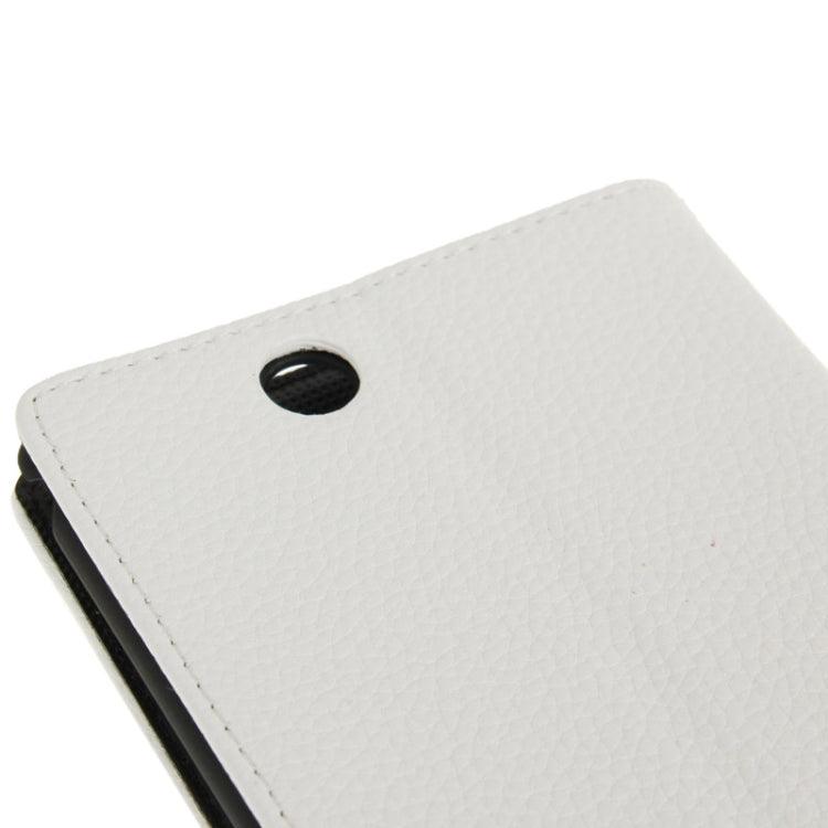 Litchi Flip Leather Case with Credit Card Slots & Holder for Sony Xperia Z Ultra / XL39h