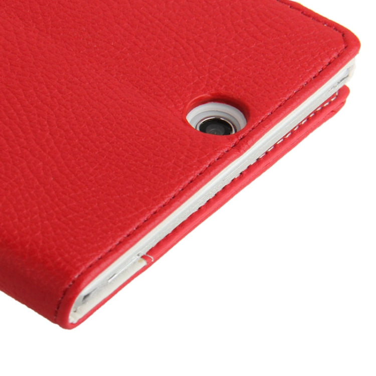 Litchi Texture Horizontal Flip Leather Case with Credit Card Slots & Holder for Sony Xperia Z Ultra / XL39h