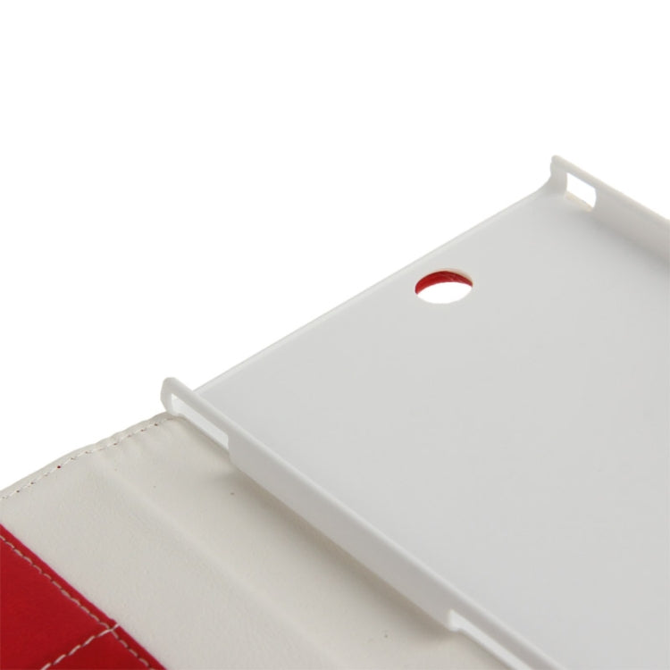 Litchi Texture Horizontal Flip Leather Case with Credit Card Slots & Holder for Sony Xperia Z Ultra / XL39h