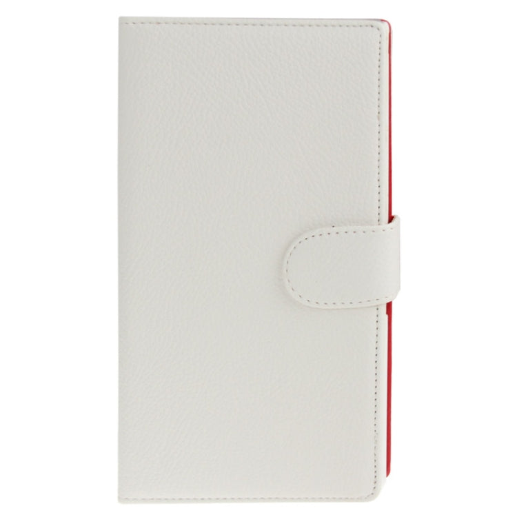 Litchi Texture Horizontal Flip Leather Case with Credit Card Slots & Holder for Sony Xperia Z Ultra / XL39h
