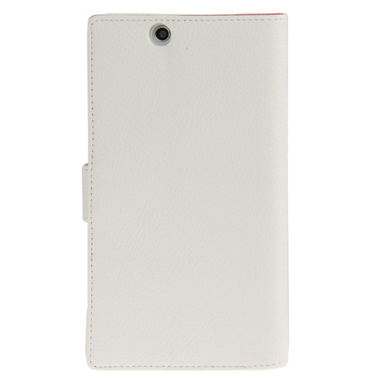 Litchi Texture Horizontal Flip Leather Case with Credit Card Slots & Holder for Sony Xperia Z Ultra / XL39h