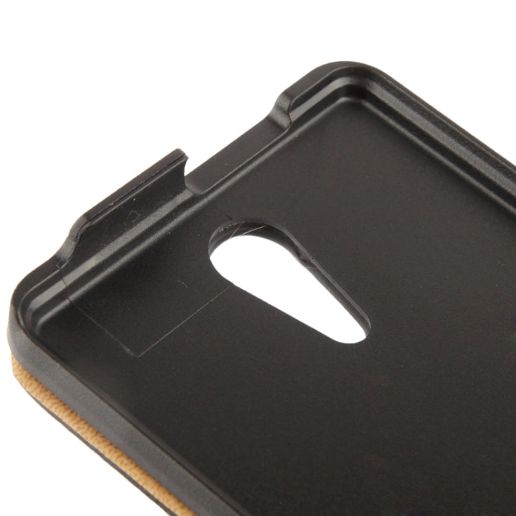 Vertical Flip Leather Case for Sony Xperia ZR / M36H / C5502(Black)