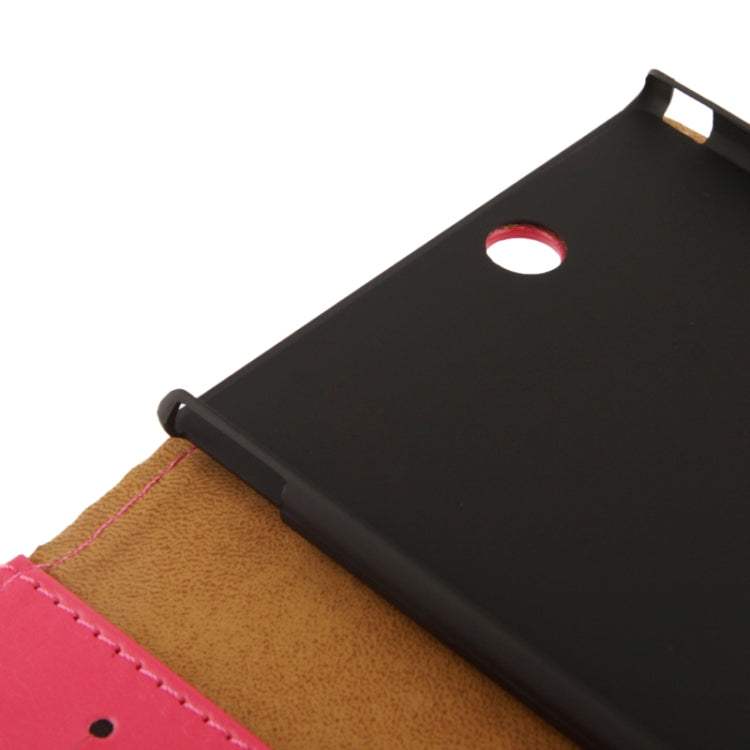Fine Sheepskin Texture Flip Leather Case with Credit Card Slots & Holder for Sony Xperia Z Ultra / XL39h