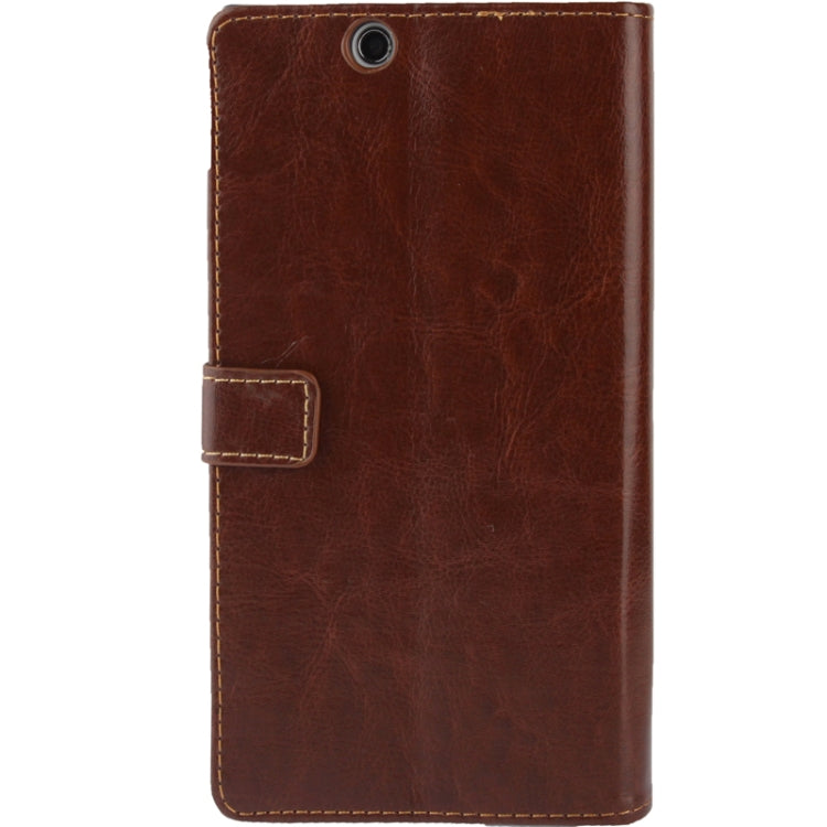 Fine Sheepskin Texture Flip Leather Case with Credit Card Slots & Holder for Sony Xperia Z Ultra / XL39h