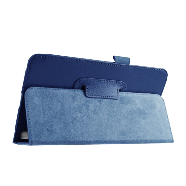 Litchi Texture Horizontal Flip Leather Case with Holder for LG G Pad F 8.0