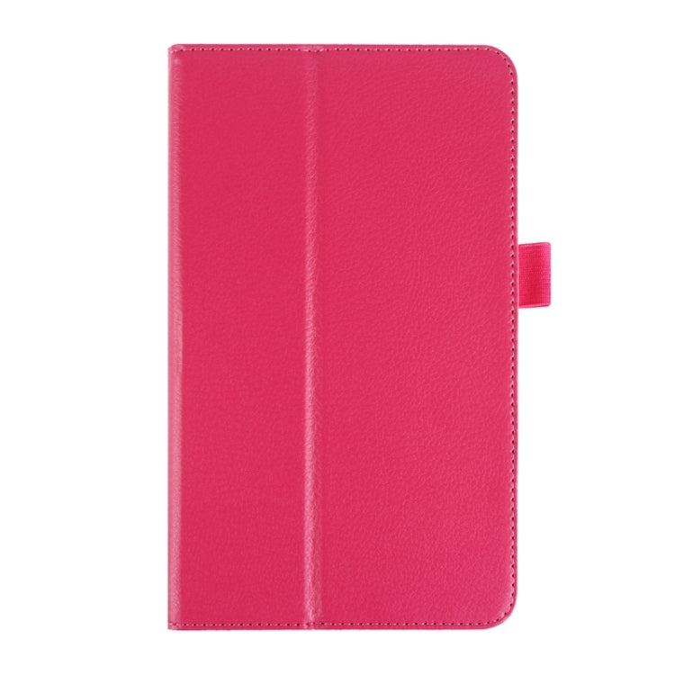 Litchi Texture Horizontal Flip Leather Case with Holder for LG G Pad F 8.0