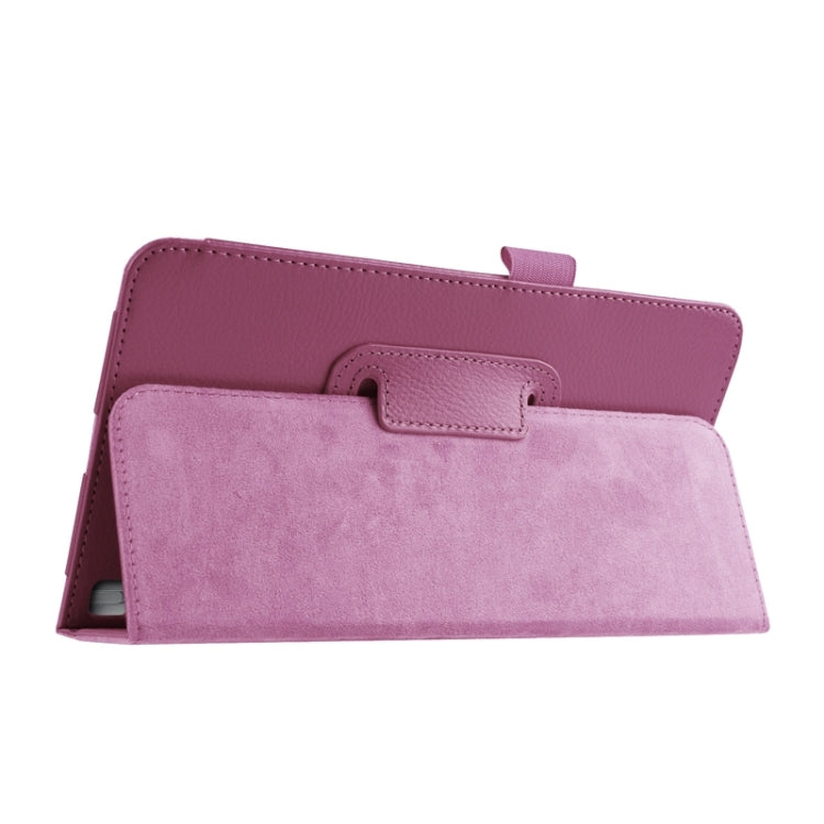 Litchi Texture Horizontal Flip Leather Case with Holder for LG G Pad F 8.0