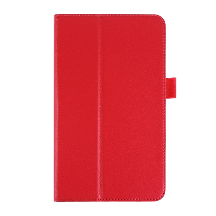 Litchi Texture Horizontal Flip Leather Case with Holder for LG G Pad F 8.0