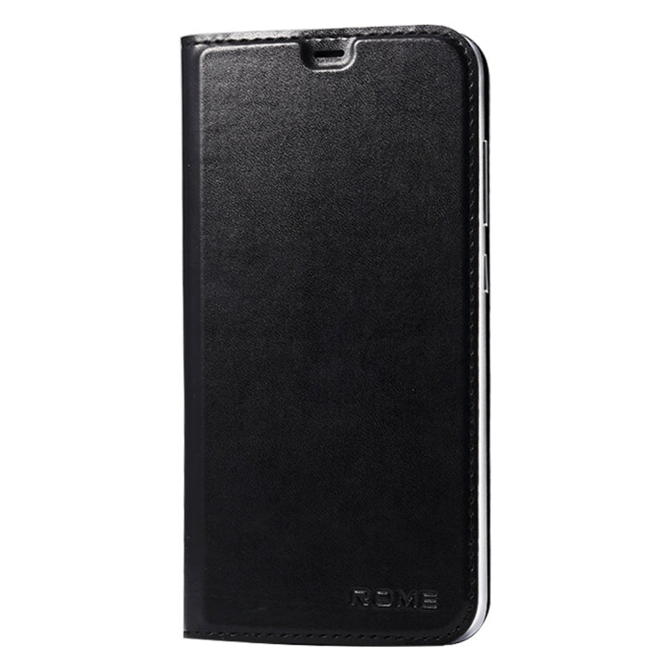 For UMI ROME / For UMI ROME X Horizontal Flip Smart Leather Case with Wake-up / Sleep Function(Black)