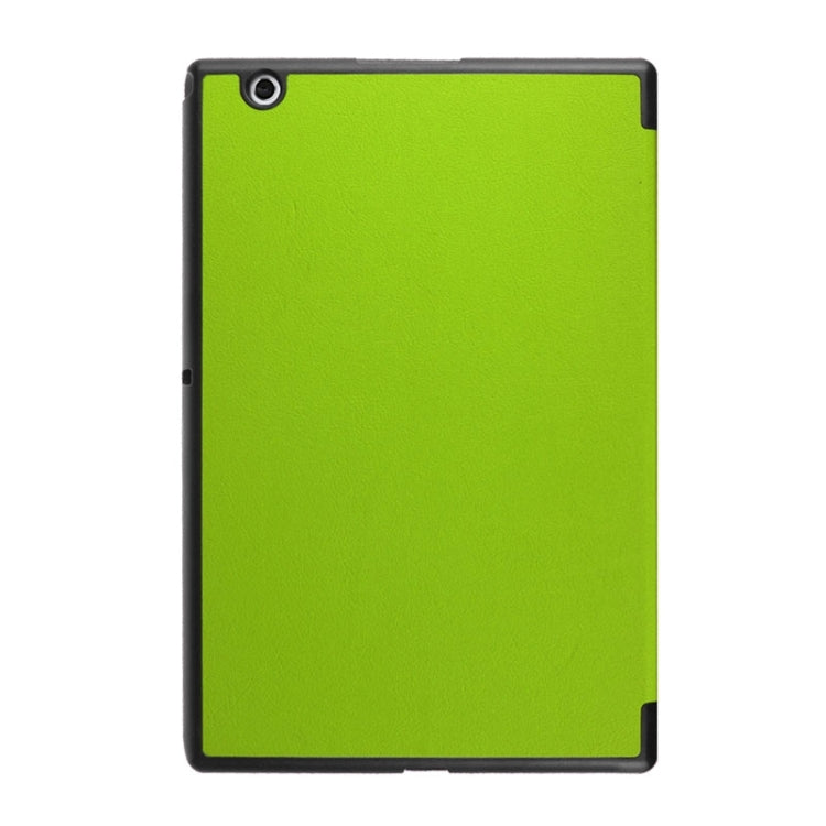 Cross Texture Horizontal Flip Leather Case with 3-folding Holder for Sony Xperia Z4 Tablet